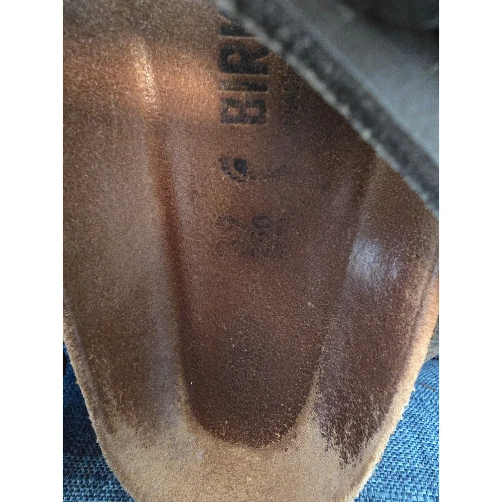 Birkenstock Arizona Tobacco Brown Oiled Leather Sandals Mens 39 L8 M6